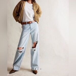 Free people Tinsel baggy jeans